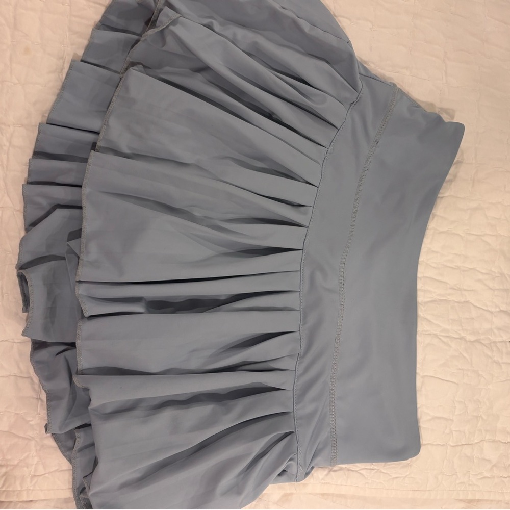 Pleated Gold hinge Skirt